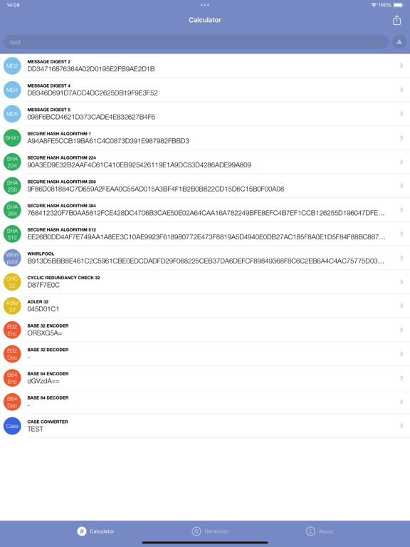 Screenshot #4 pour Hash Calculator