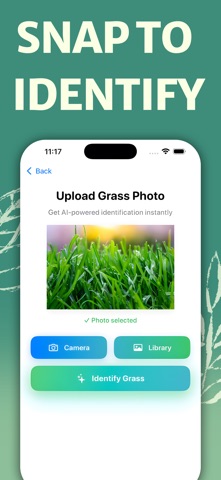 Grass Identifier - AI Scanner screenshot