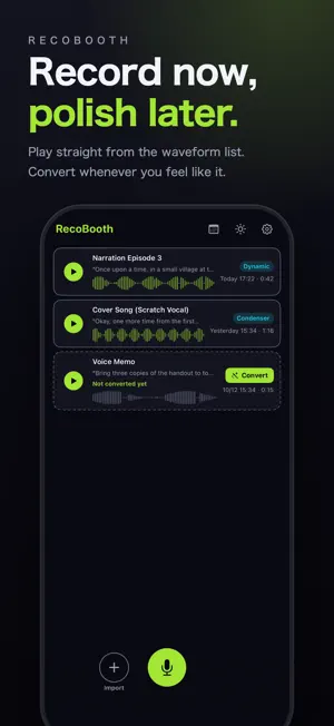 RecoBooth — Studio Recorder screenshot 3