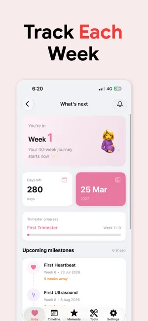 NineBloom: Pregnancy Tracker screenshot 4