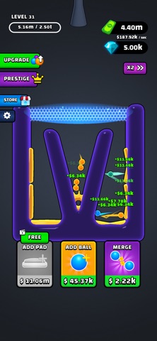 Balls Bounce: Bouncy Ball Game iPhone screenshot