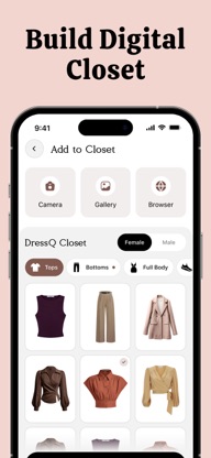 Outfit Planner & Maker: DressQ screenshot 2
