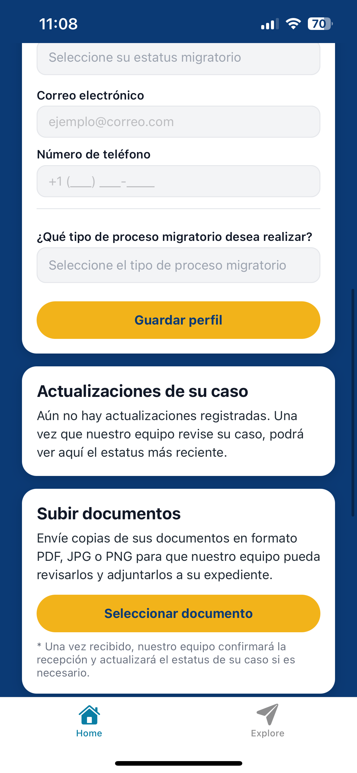 Immigration Solutions App screenshot 4