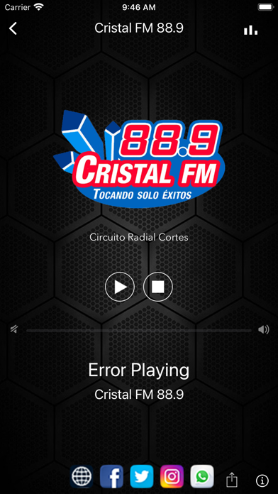 Circuito Radial Cortés Screenshot