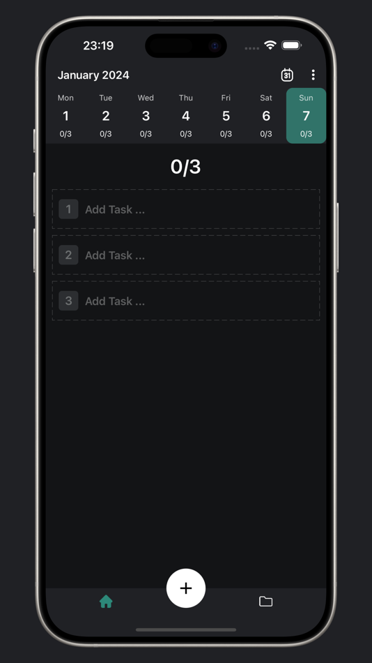 #4. 3Things - Daily Todo List (iOS) 由: Alexander Stolte