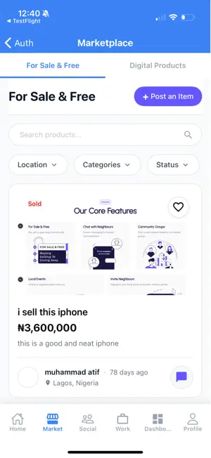 MyHood App screenshot 4
