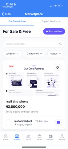 MyHood App screenshot