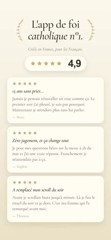 Loucio: Prière Bible Évangile screenshot 2 of 8