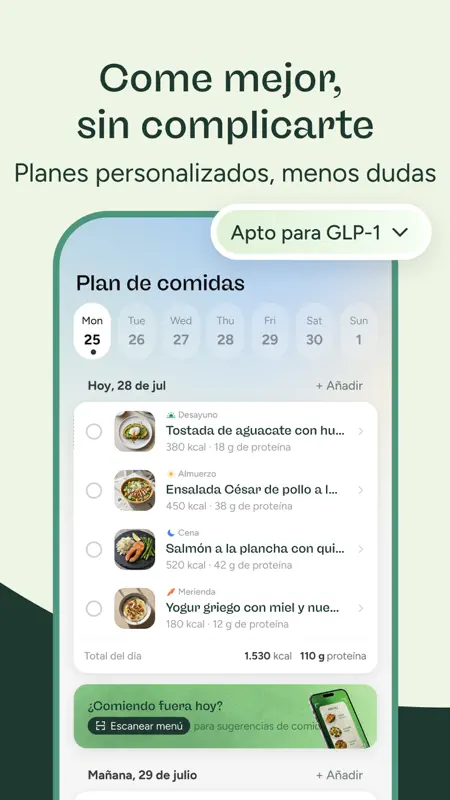 Glowise: Tracker GLP-1 &diario screenshot 3 of 10