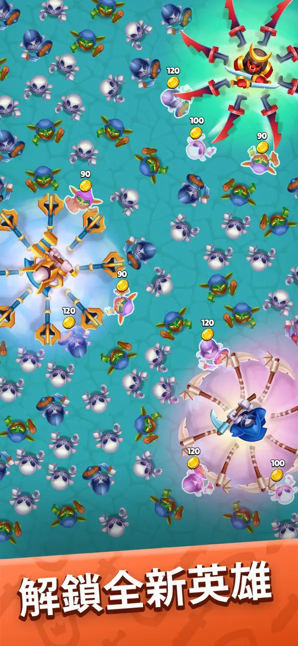 Heroes vs. Hordes: Survivor Hack screenshot 5 - iOS game interface