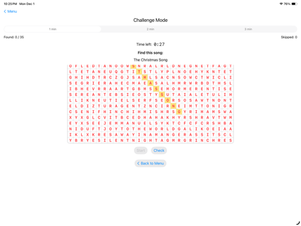 Christmas Song Word Search screenshot 8