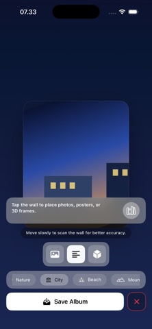 RealWall Album iPhone screenshot