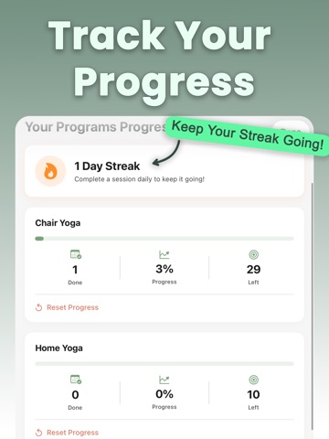 Chair Yoga For Seniors: SeFit iPad screenshot