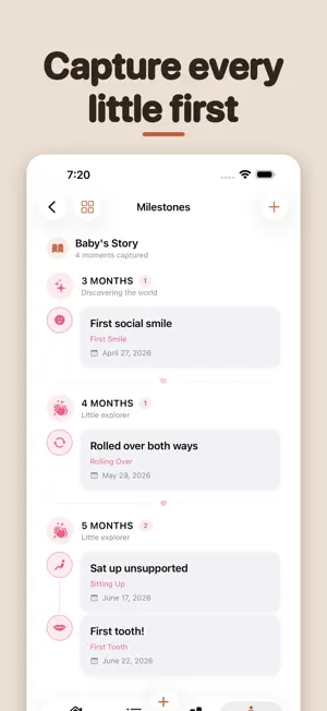 Beyvo: Newborn & Baby Tracker screenshot 3