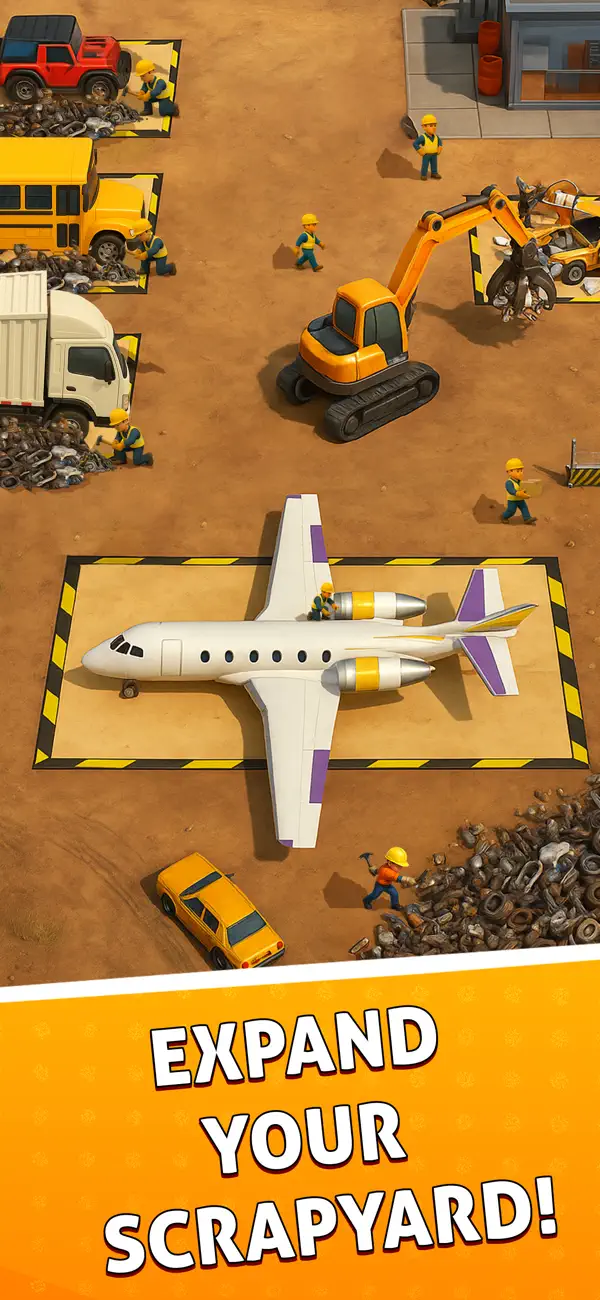 Screenshot #3 pour Junkyard City Scrap Tycoon