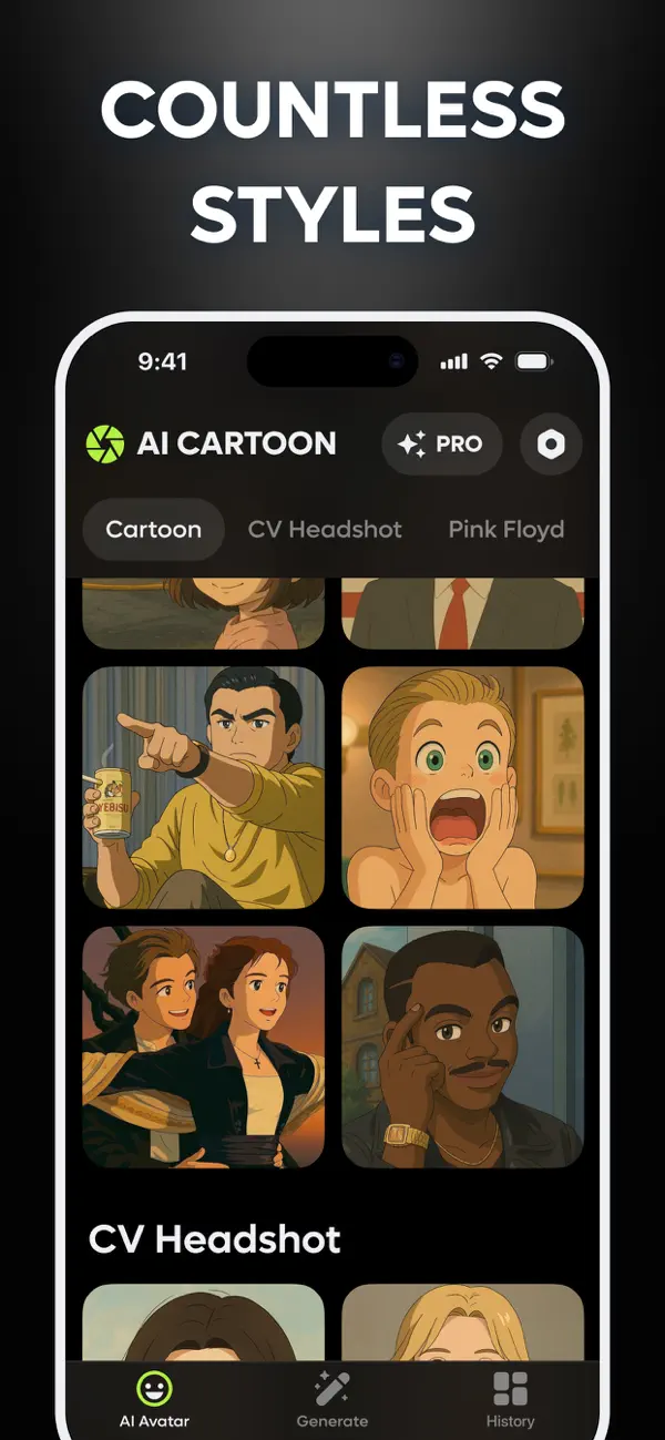 Screenshot #3 pour AI Cartoon Effect Anime Maker