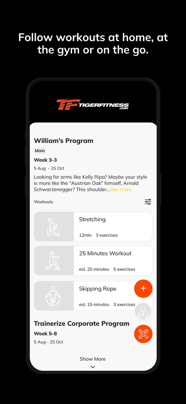 Screenshot #3 pour Tiger Fitness Trainer