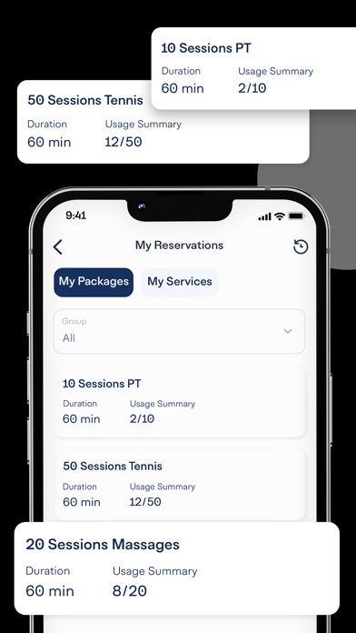 PANAX GYM VIP iPhone screenshot