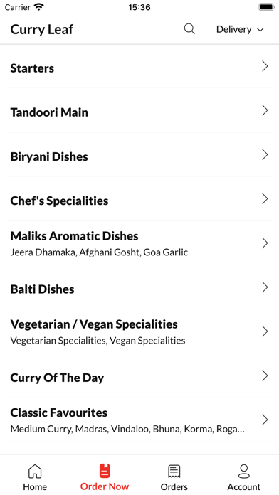 Curry Leaf Chesterton Screenshot