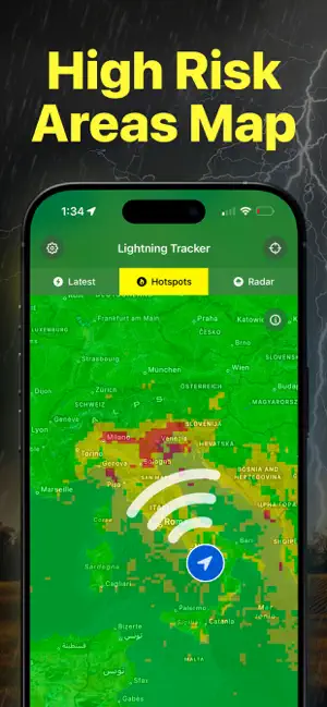 Lightning Tracker & Live Radar screenshot 2
