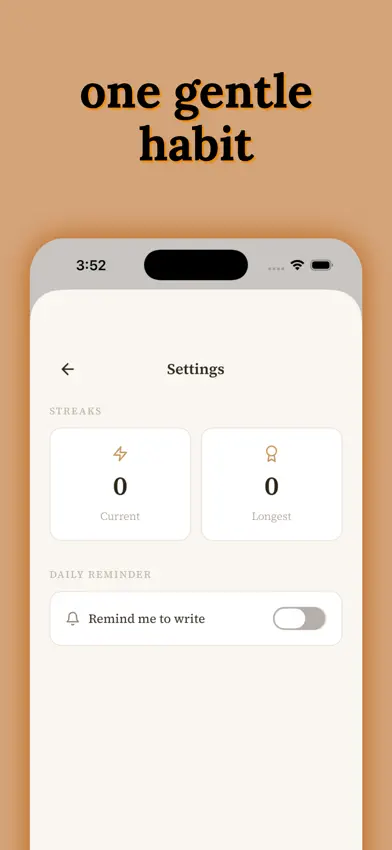 the minute journal screenshot 3