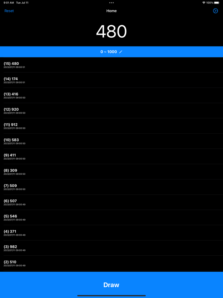 #3. Simple Giveaway Generator (iOS) 由: Jordan Holland