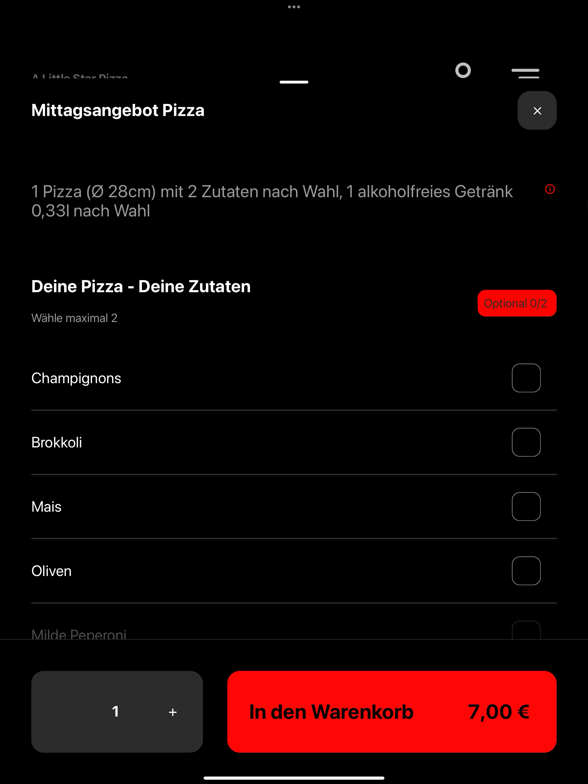 A Little Star Pizza Heilbronn screenshot 8