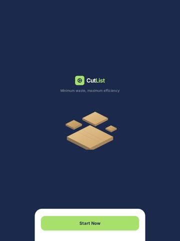CutList: Panel Cutting Planner iPad screenshot