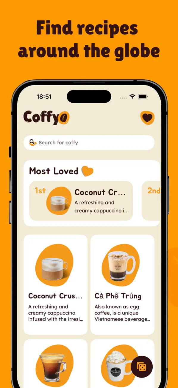 Screenshot #2 pour Coffee Recipe: Coffy