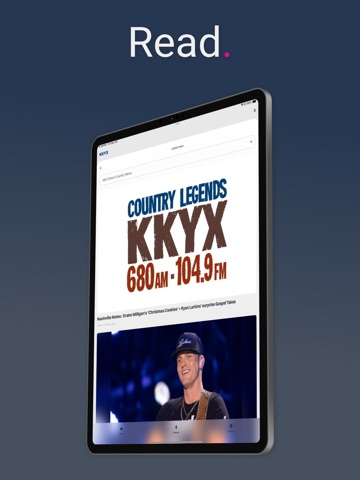 Country Legends KKYX iPad screenshot