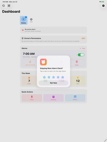 Mom Alarm Clock Screenshot 1