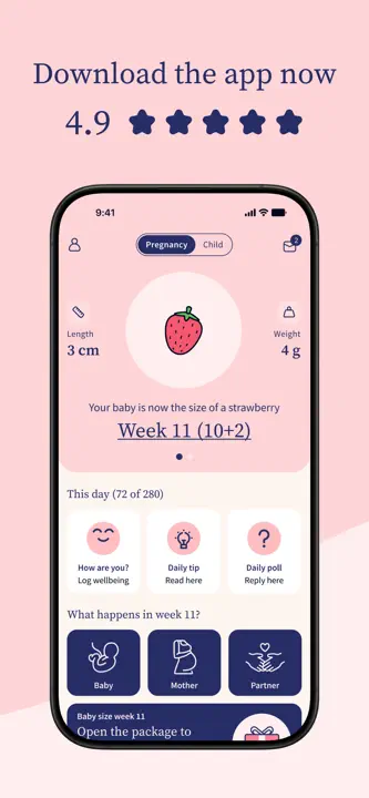 Pregnancy Tracker | Preglife: Screenshot 2 von 10