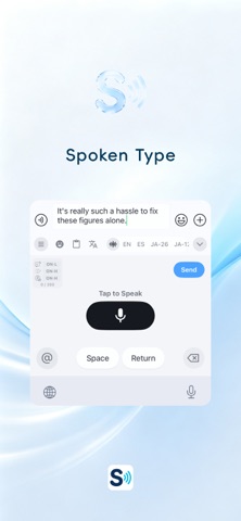 SpokenType Screenshot 1 of 7