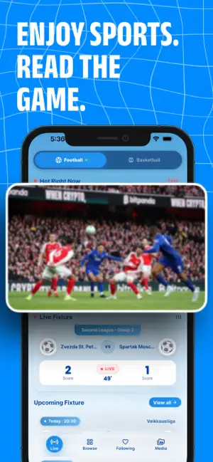 Methstreams - Sports App screenshot 1