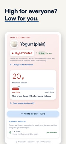 Fodmind: IBS & FODMAP Scanner Screenshot 6 of 6