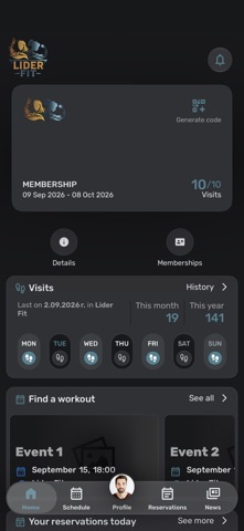 Lider Fit Screenshot 1 of 4