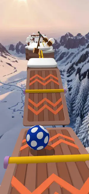 Sky Rolling Ball Rush 3D screenshot 4