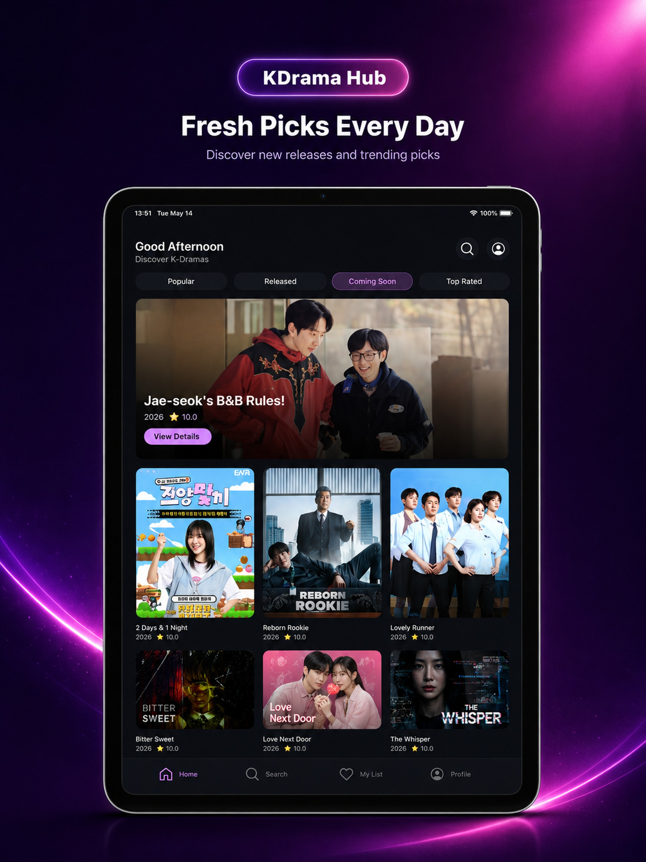 KDrama Hub: Korean dramas & TV
