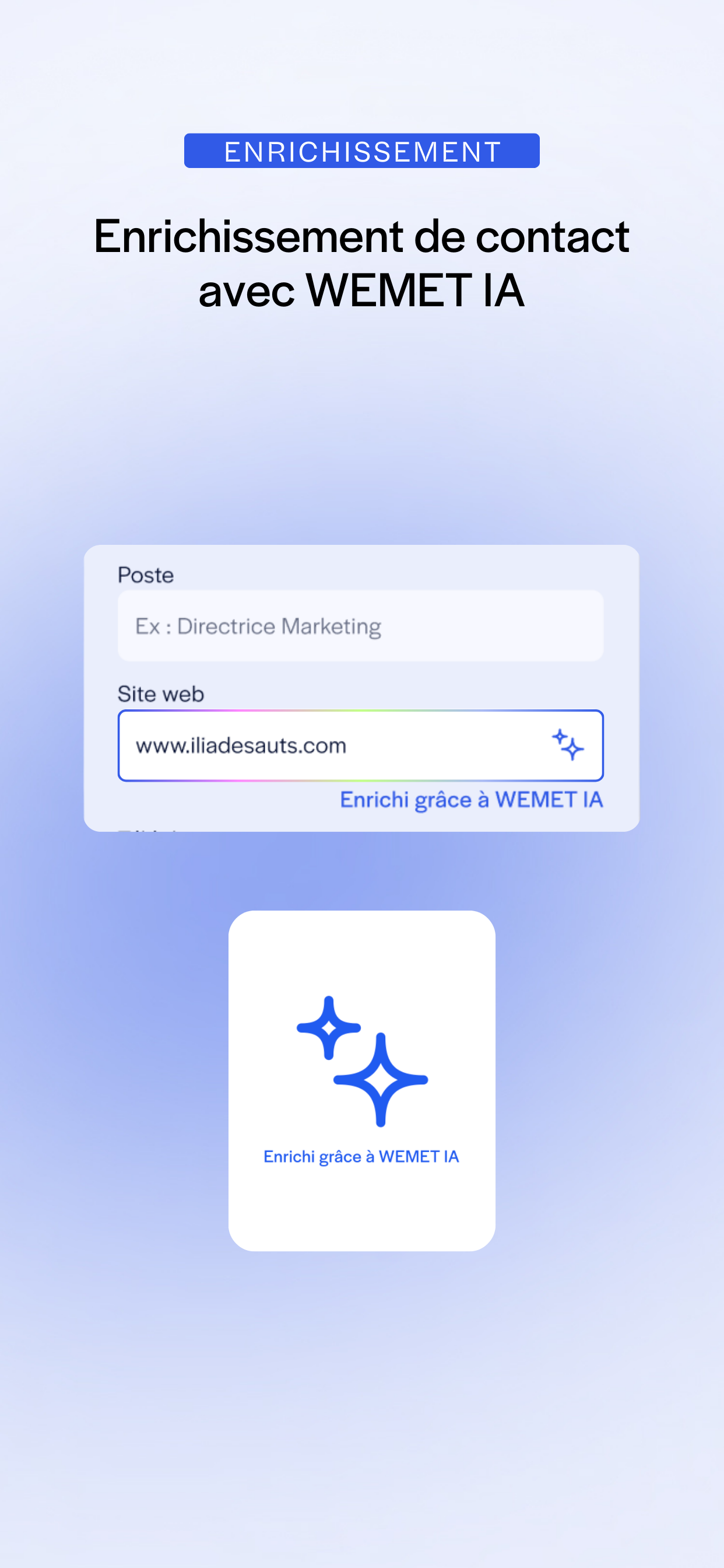 WEMET : Scanner de leads screenshot 5