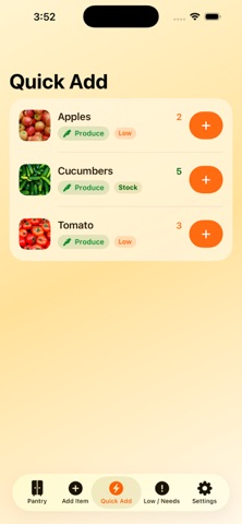 Simple Pantry Flow iPhone screenshot 6