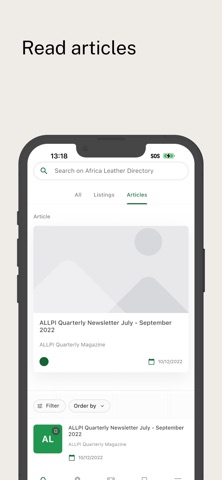 Africa Leather Directory screenshot