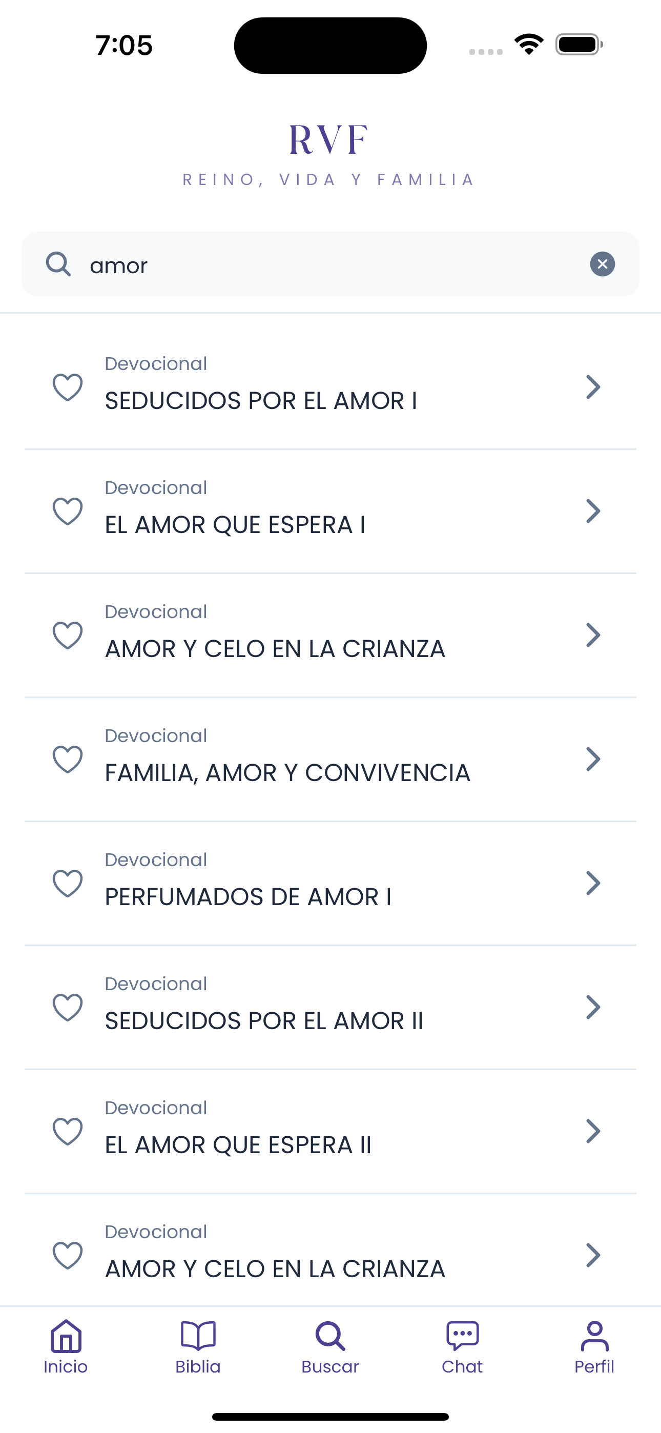 Reino, Vida y Familia screenshot 5