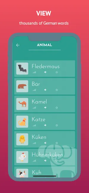 Devoca: German Vocabulary screenshot 3