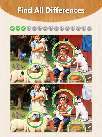 Find Differences - Spot it all iPad screenshot