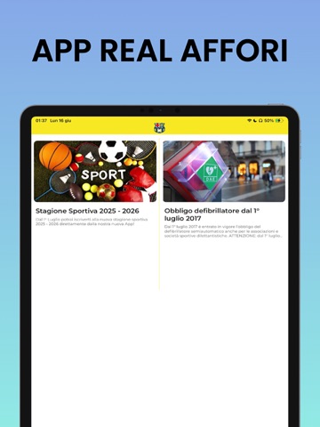 Real Affori iPad screenshot
