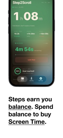 Step2Scroll: Earn Screen Time Screenshot 3 of 7