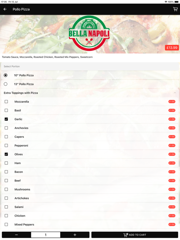 Screenshot #6 pour Bella Napoli Clapham