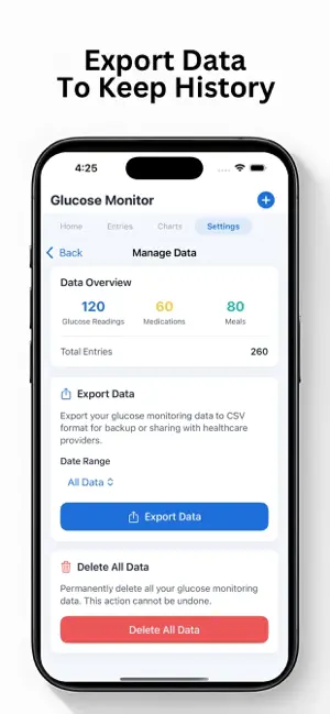 Glucose Monitor ۬ screenshot 4