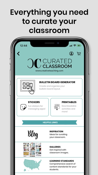 Curated Classroom Screenshot
