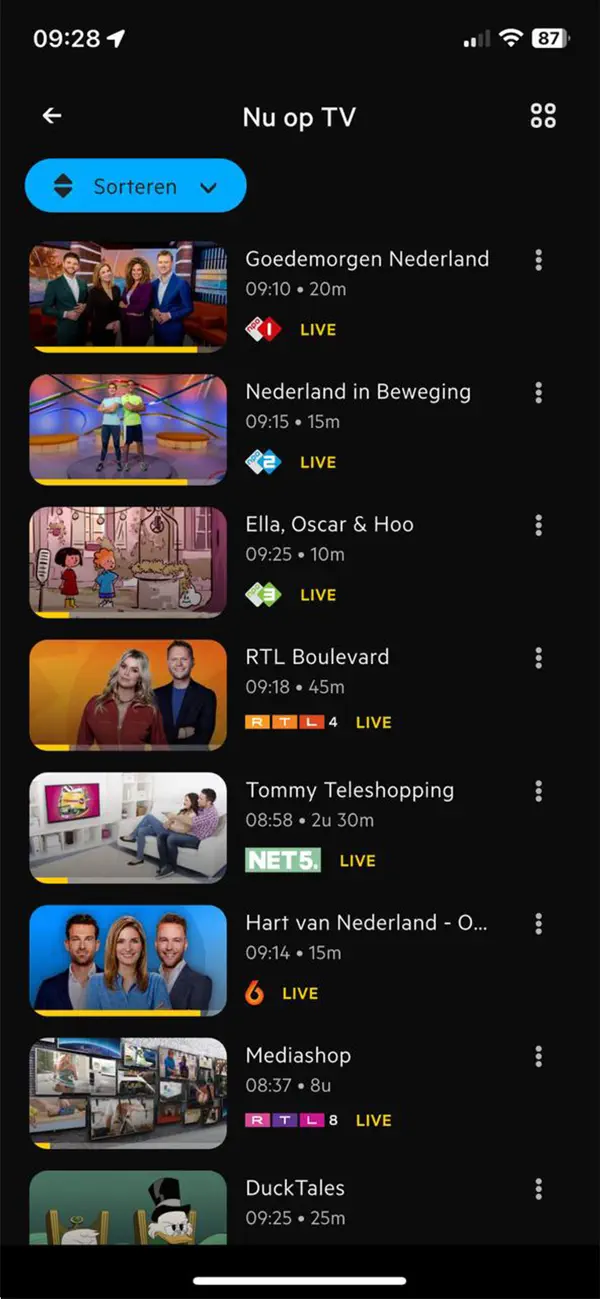 Screenshot #3 pour Youfone TV